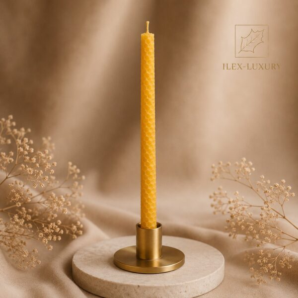 Handgerolde Bijenwas Kaars Handgerolde Bijenwas Kaars