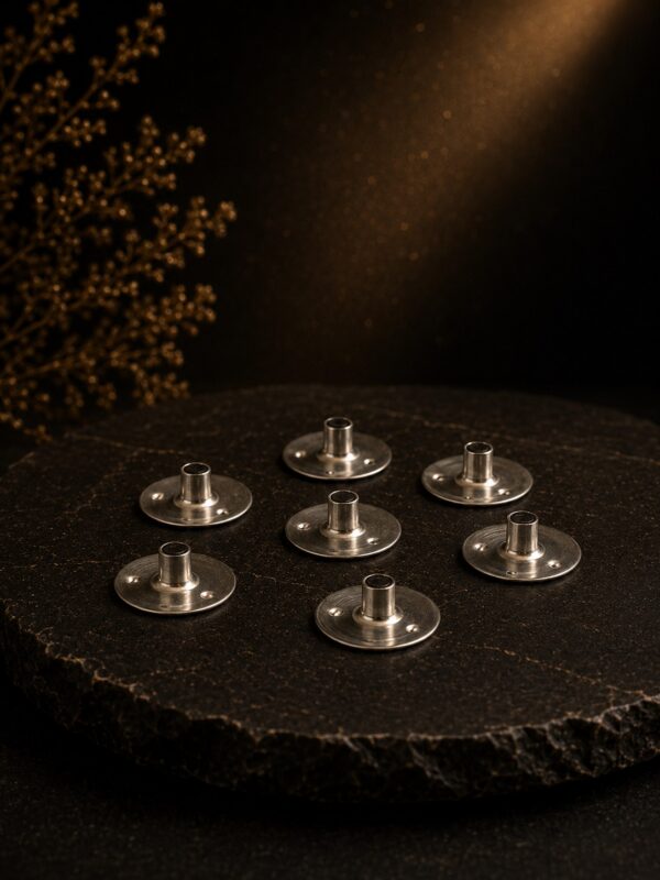 Kaarsenlont voetjes 14X4 mm